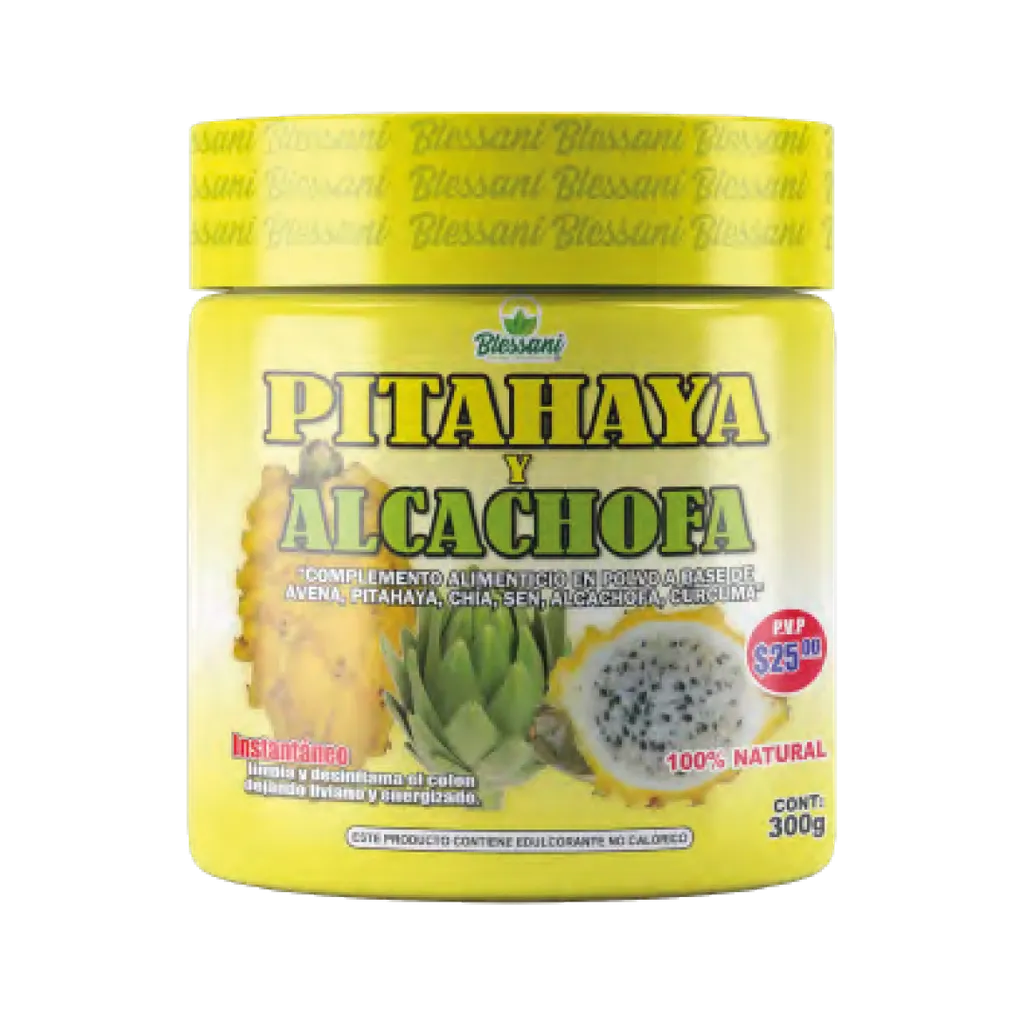 PITAHAYA Y ALCACHOFA FIBRA 300G BLESSANI