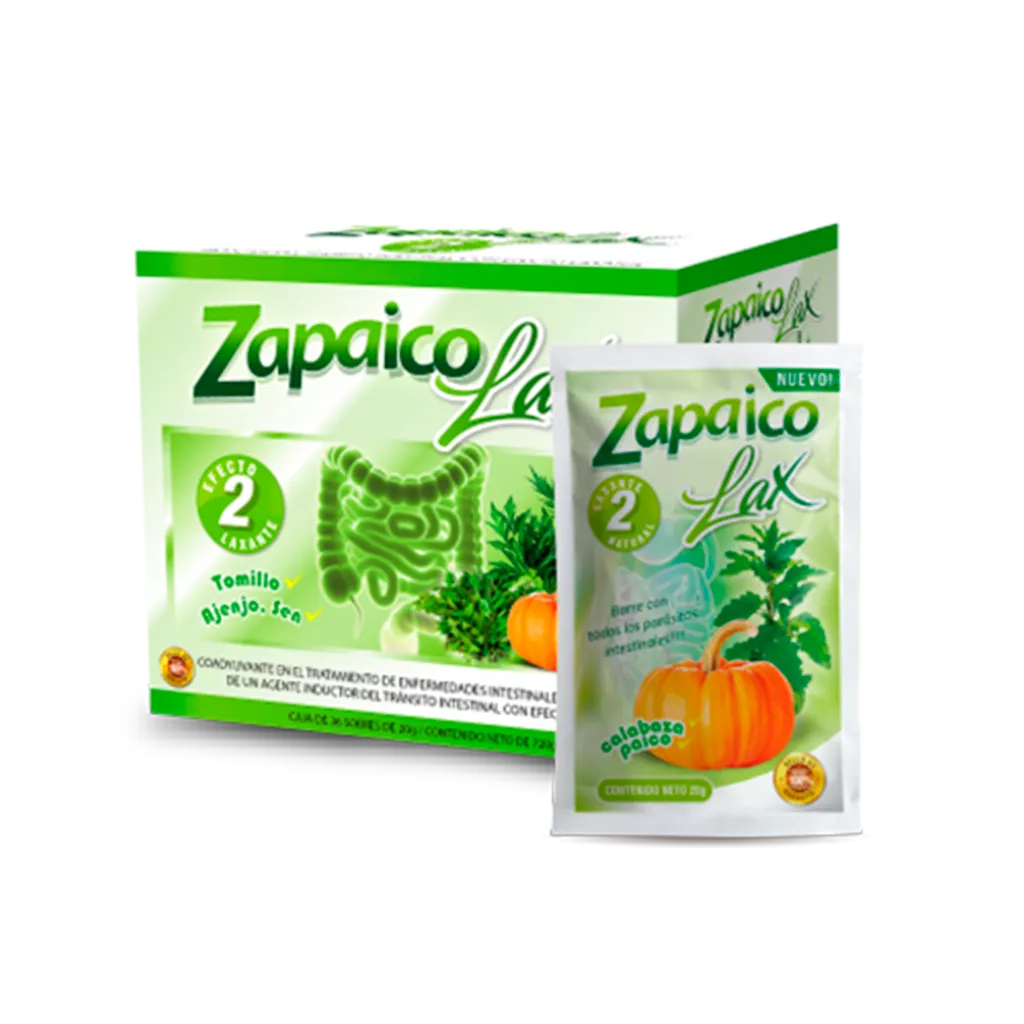 ZAPAICOLAX LAXANTE SOBRES X 36 LABCOCASAM
