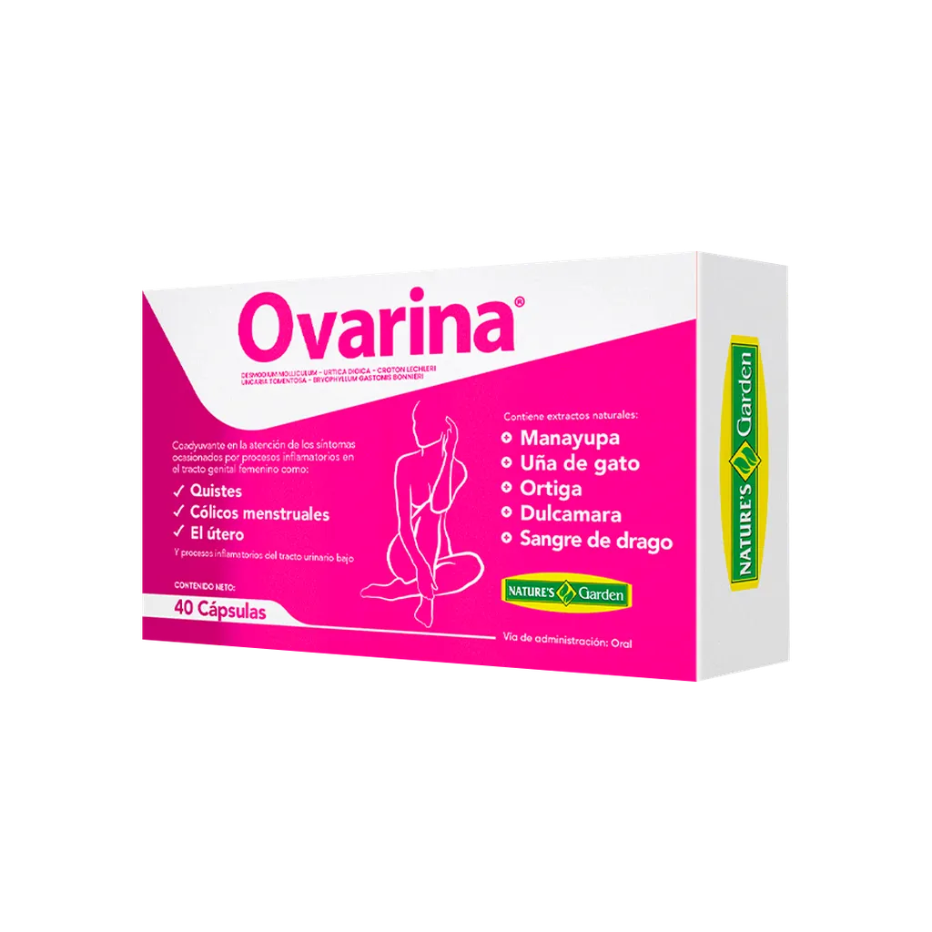 OVARINA CAPSULAS X40 NATURES GARDEN