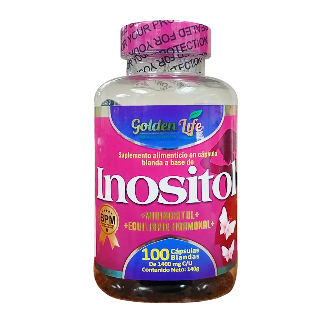 INOSITOL CAPSULAS BLANDAS X100 GOLDEN LIFE